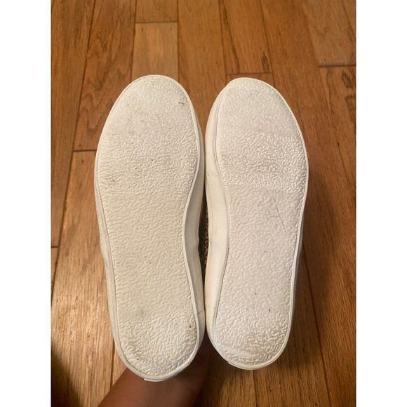 Old Navy, women's fur lined animal leopard slip on flats size 6 - Picture 5 of 6